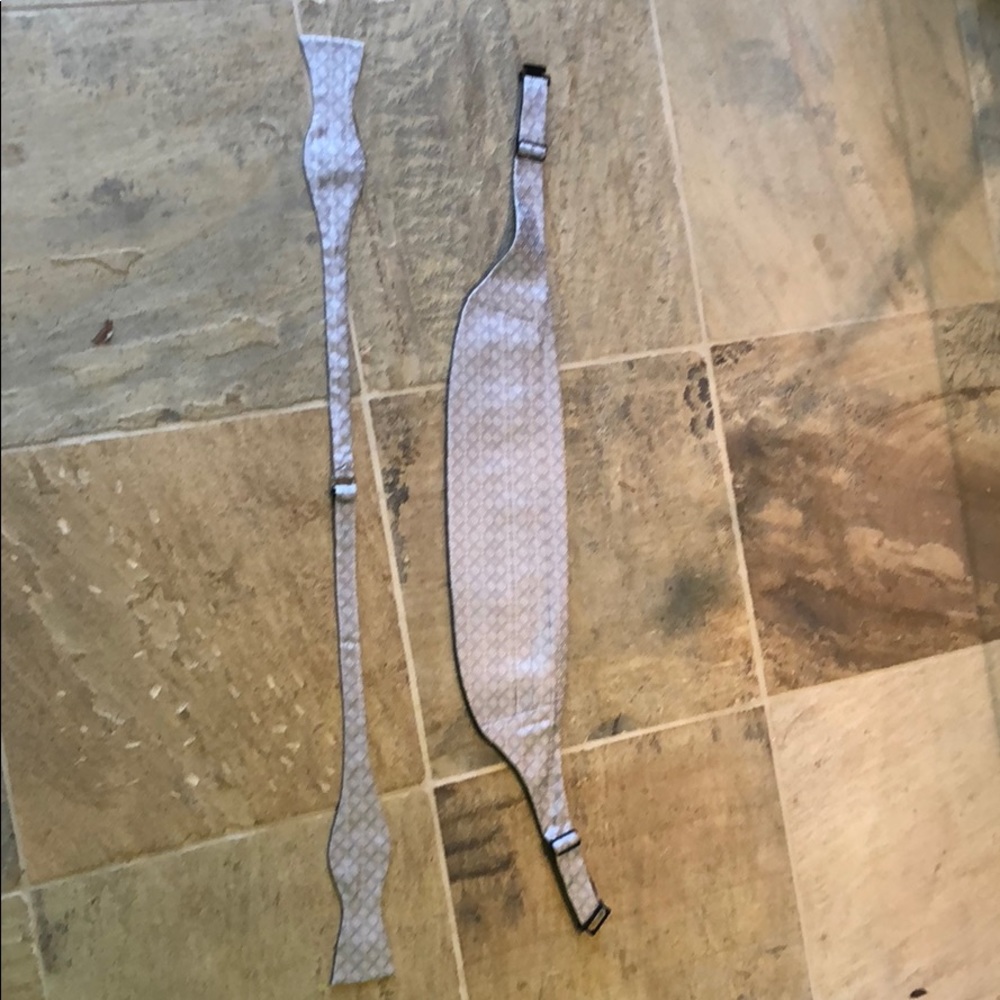 Matching Robert Talbott Bow Tie and Cumber-bun